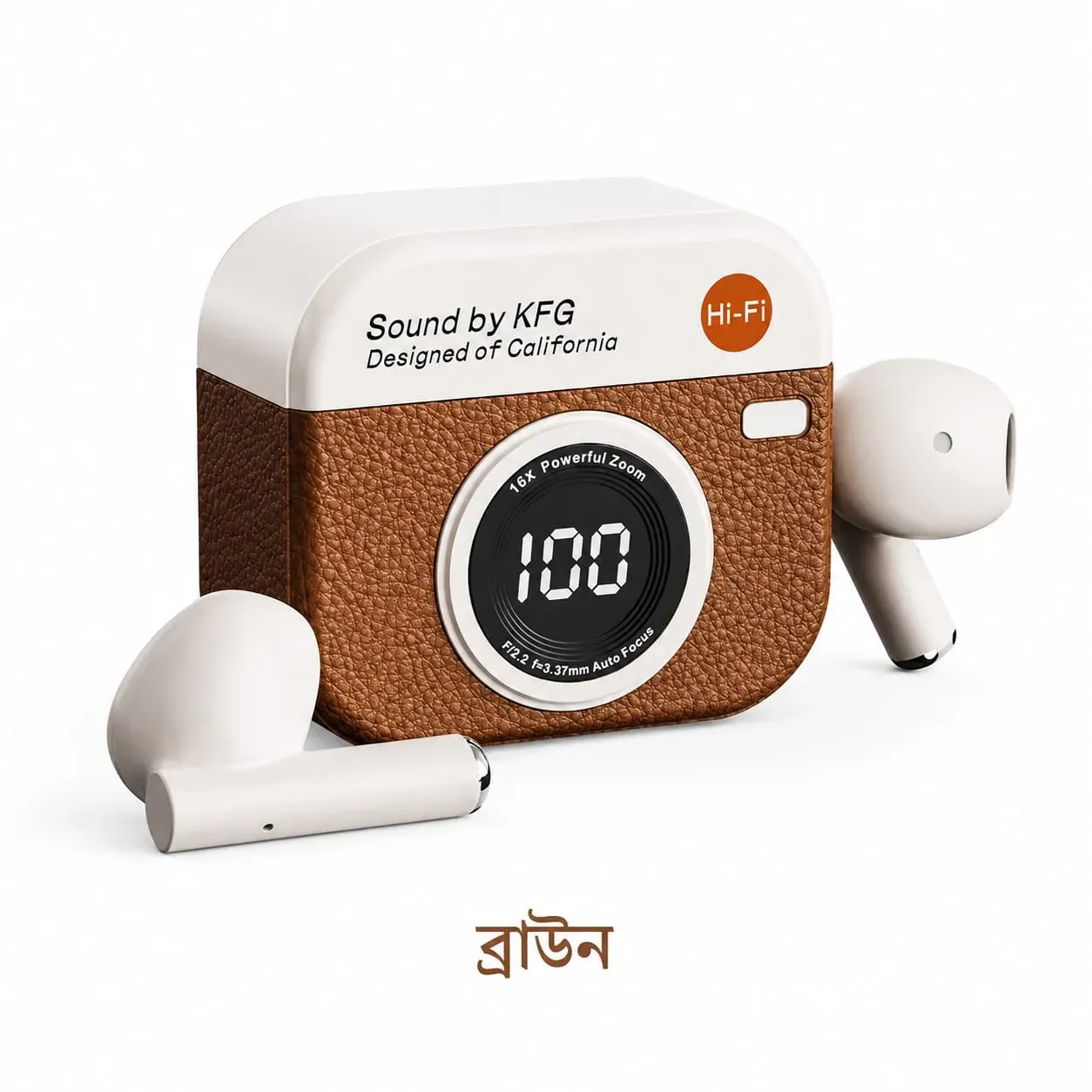 Q86 Retro Camera Design TWS Earbuds